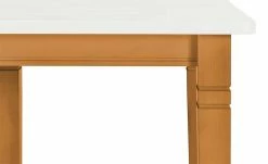 maison bleue Bartisch massiv Florian | bernsteinfarben / Weiß 78|cm -Tische Verkäufe 15302049 5 202108132237