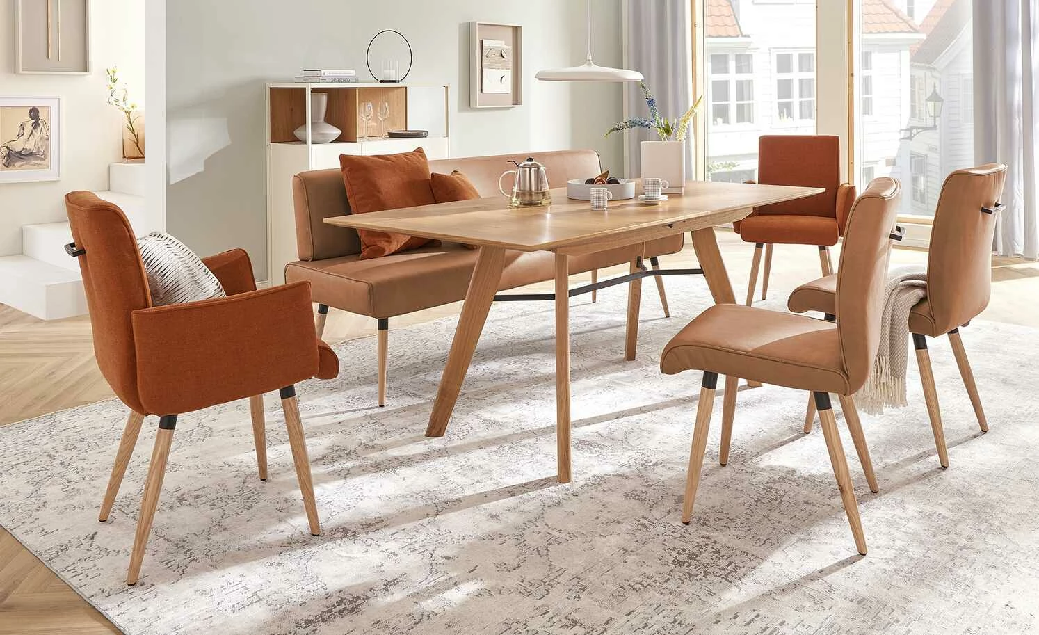 Esstisch ausziehbar 4402 Esstisch ausziehbar 4402 | 160|cm -Tische Verkäufe 15302351 9 202108130002