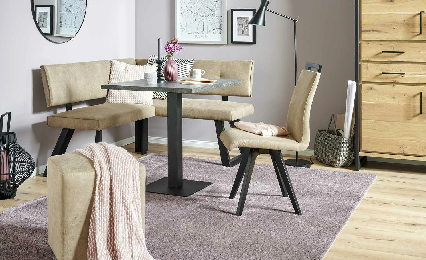 Säulen-Esstisch HPL E25 Säulen-Esstisch HPL E25 | 70 x 70 cm -Tische Verkäufe 15302446 4 202106181242