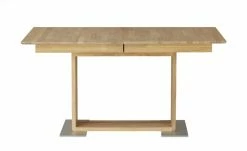 Woodford Säulentisch ausziehbar Mila | Eiche Bianco ca. 130x90 cm -Tische Verkäufe 15302455 6 202106221242
