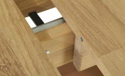 Woodford Säulentisch ausziehbar Mila | Eiche Bianco ca. 130x90 cm -Tische Verkäufe 15302455 8 202106221242