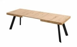 Connubia Esstisch ausziehbar Bold | Eiche natur (Nachbildung) Schwarz -Tische Verkäufe 15305222 4 202112131235