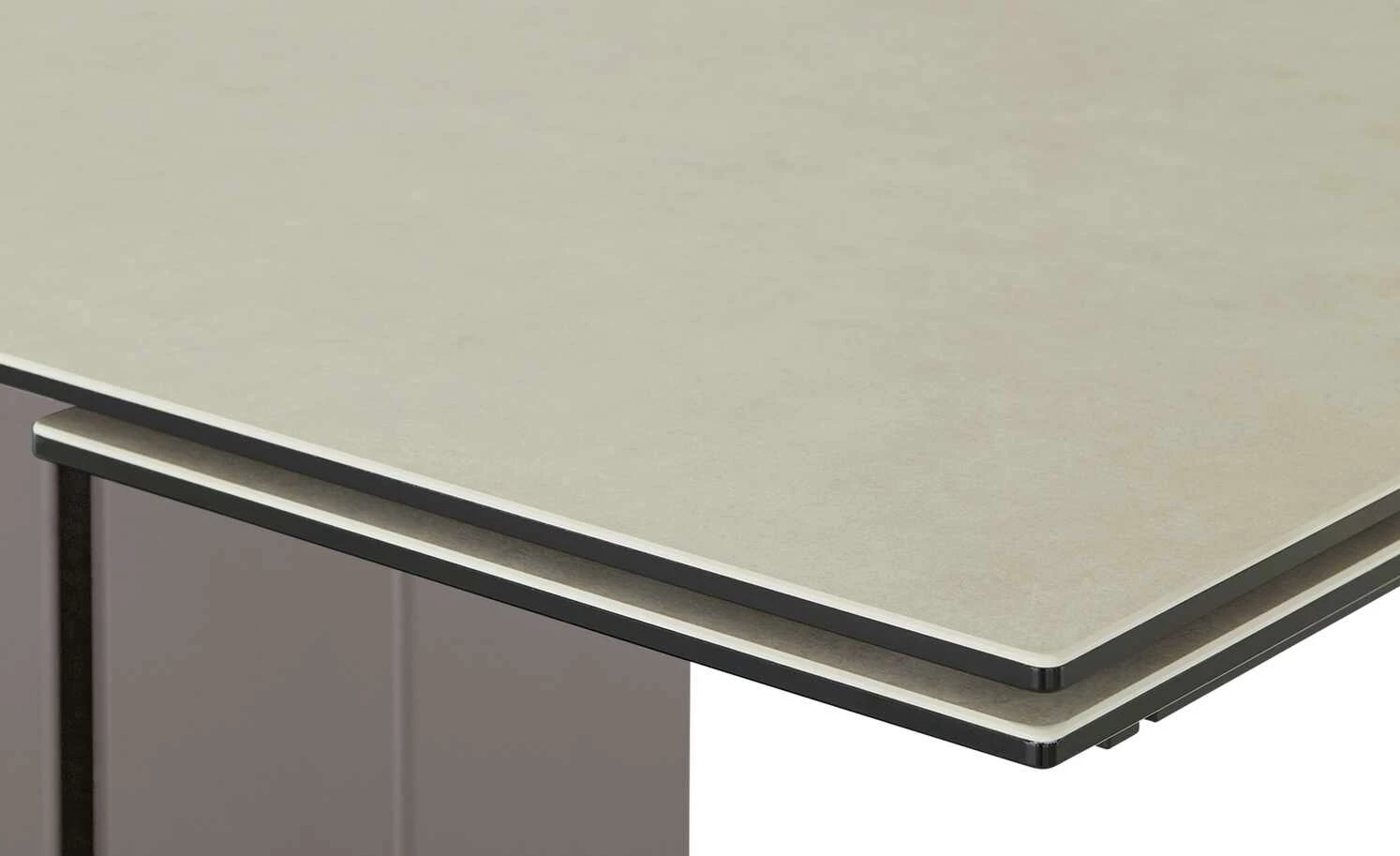 Connubia Säulentisch ausziehbar Pegaso Connubia Säulentisch ausziehbar Pegaso | Salzweiß Taubengrau -Tische Verkäufe 15305232 4 202205021317