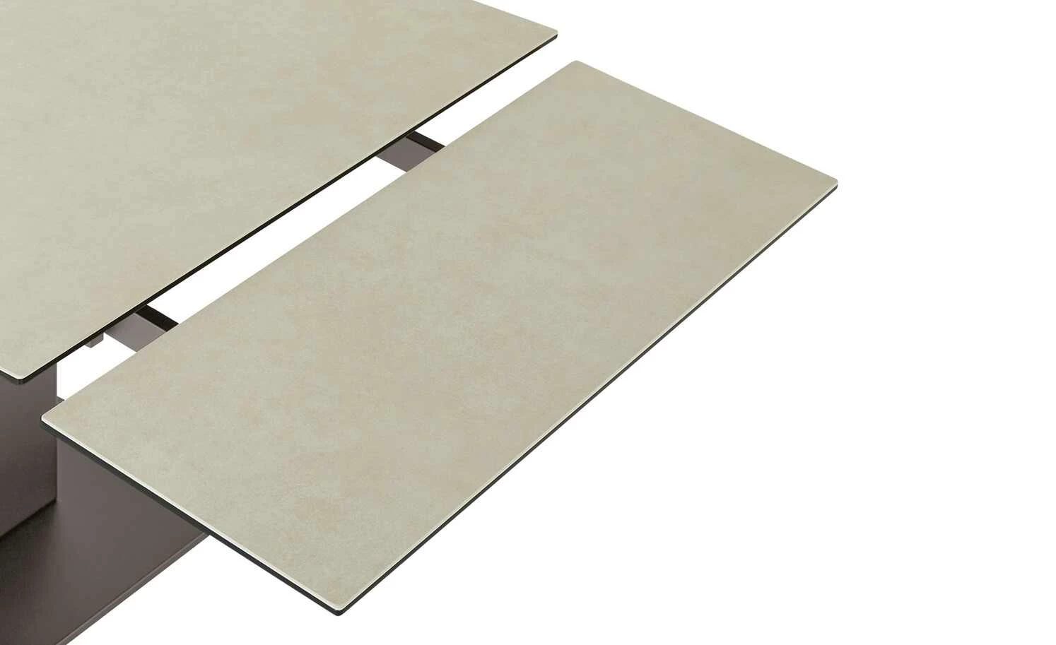 Connubia Säulentisch ausziehbar Pegaso Connubia Säulentisch ausziehbar Pegaso | Salzweiß Taubengrau -Tische Verkäufe 15305232 5 202205021317