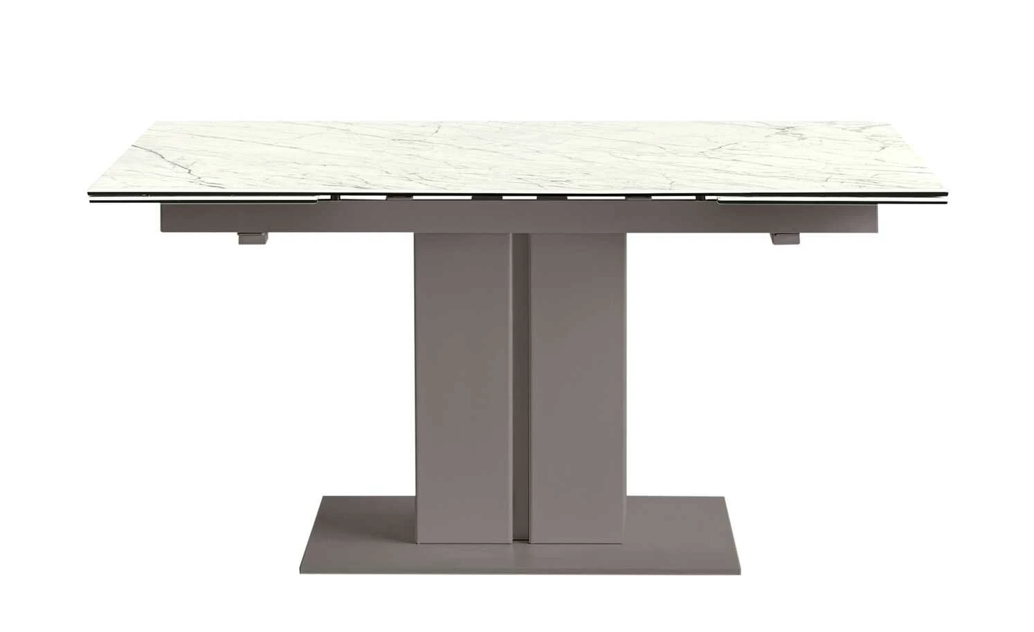 Connubia Säulentisch ausziehbar Pegaso Connubia Säulentisch ausziehbar Pegaso | Marmor Alpi Weiß Taubengrau -Tische Verkäufe 15305235 3 202205021317