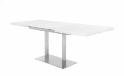 Kulissentisch ausziehbar Kris | Weiß / silberfarben -Tische Verkäufe 15308857 8 202207192301