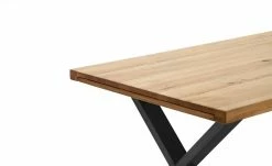 Woodford Massivholztisch ausziehbar Sovis | Wildeiche / Anthrazit ca. 180x100 cm -Tische Verkäufe 15309012 11 202207142232