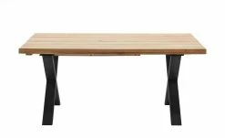 Woodford Massivholztisch ausziehbar Sovis | Wildeiche / Anthrazit ca. 180x100 cm -Tische Verkäufe 15309012 2 202207142232