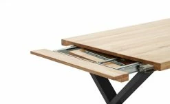 Woodford Massivholztisch ausziehbar Sovis | Eiche Bianco / Anthrazit ca. 180x100 cm -Tische Verkäufe 15309015 3 202207142232