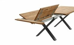 Woodford Massivholztisch ausziehbar Sovis | Wildeiche / Anthrazit ca. 200x100 cm -Tische Verkäufe 15309018 9 202207142232