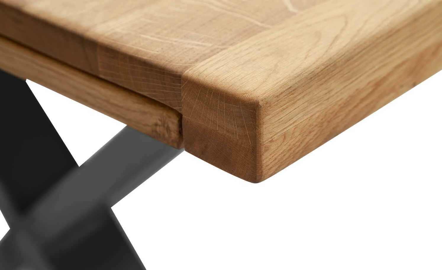 Woodford Massivholztisch ausziehbar Sovis Woodford Massivholztisch ausziehbar Sovis | Wildeiche / Anthrazit ca. 220x100 cm -Tische Verkäufe 15309022 8 202207142232