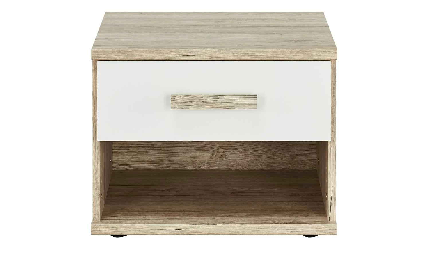 Nachtkommode Caja Nachtkommode Caja | Eiche San Remo (Nachbildung) / Alpinweiß -Tische Verkäufe 342245403 1 201811271544