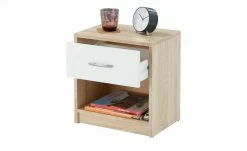 Nachtkommode Ashford | Eiche Sonoma (Nachbildung) / Weiß 1|Stück -Tische Verkäufe 500002800 7 202205031246